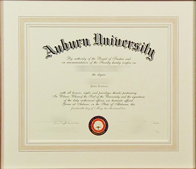 Buy fake Auburn University Diploma