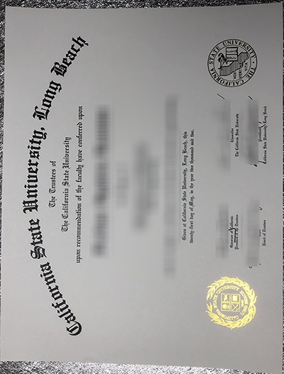 Buy fake CSULB diploma