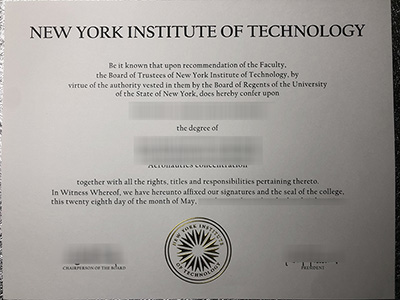 Buy Fake NYIT Diploma
