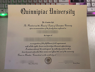Buy fake Quinnipiac University diploma