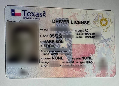 Buy Fake Texas Driver's License