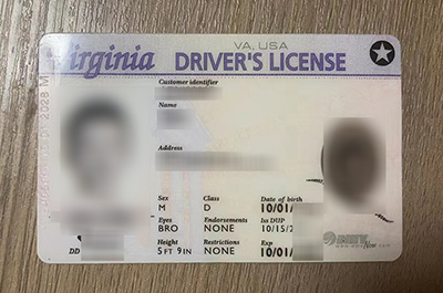 Buy Fake Virginia Driver's License