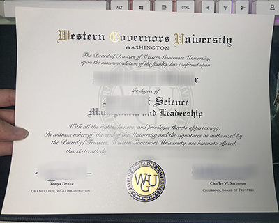 Buy fake WGU diploma