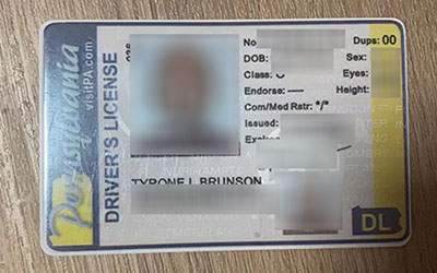 Buy Fake Pennsylvania Fake Driver's License