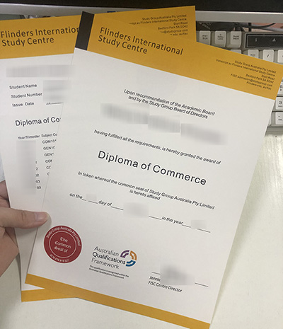 Buy fake Flinders ISC Diploma