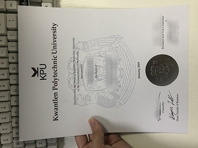 Buy fake KPU Diploma