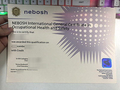 Buy Fake NEBOSH Certificate