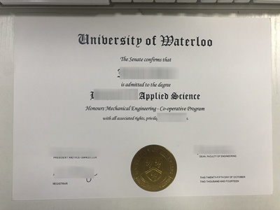 Buy fake UWaterloo Diploma