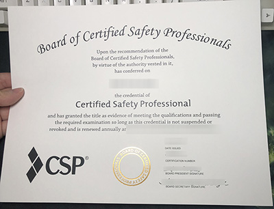 CSP Certificate