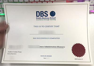 Read more about the article What a fake Dublin Business School (DBS) Diploma looks like