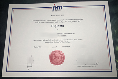 Fake INTI College Sarawak Diploma