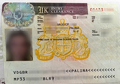 Fake UK Visa