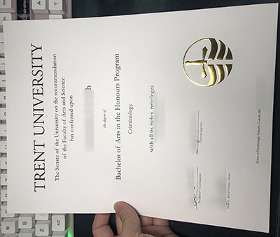Fake Trent University Diploma