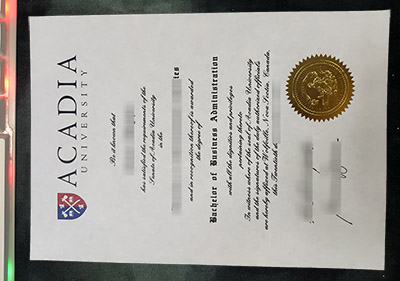 Acadia University Diploma