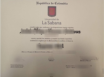 University of La Sabana Diploma