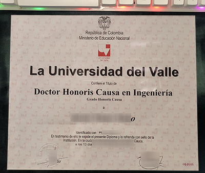 Universidad del Valle Diploma