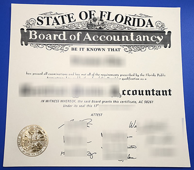 FLBOA Certificate