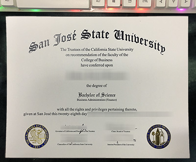 SJSU Diploma