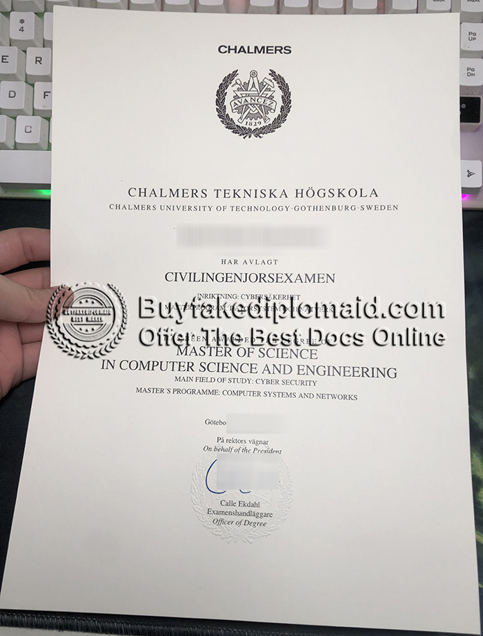 Chalmers Diploma