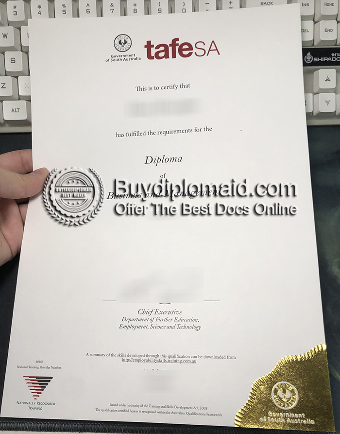 TAFE SA Diploma