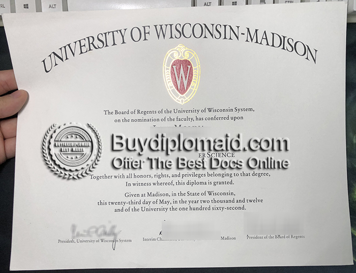 UW–Madison Diploma