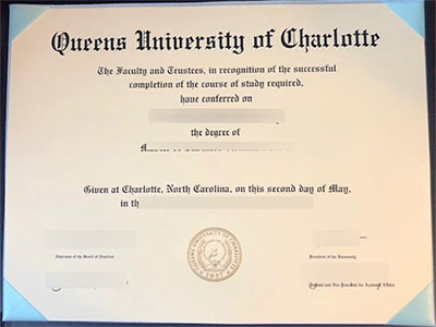 buy fake Queens University of Charlotte degree
