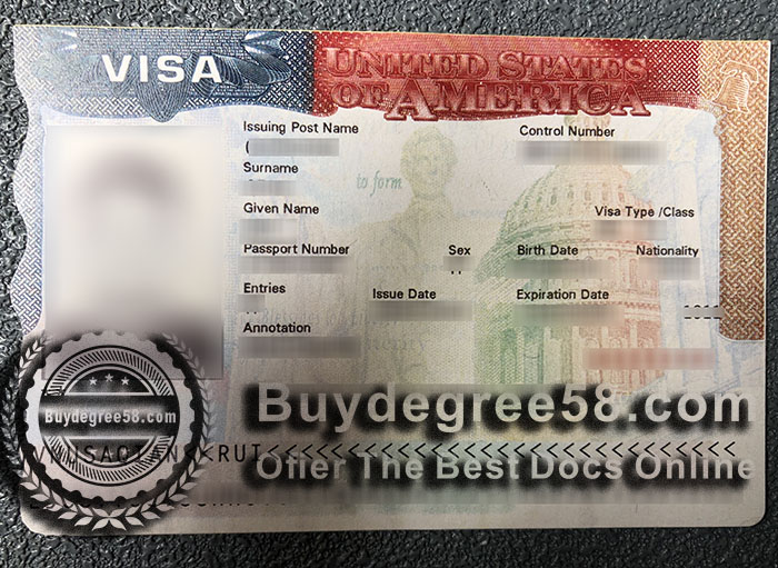 buy fake USA visa