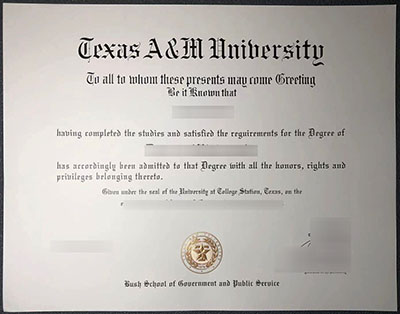 fake Texas A&M diploma