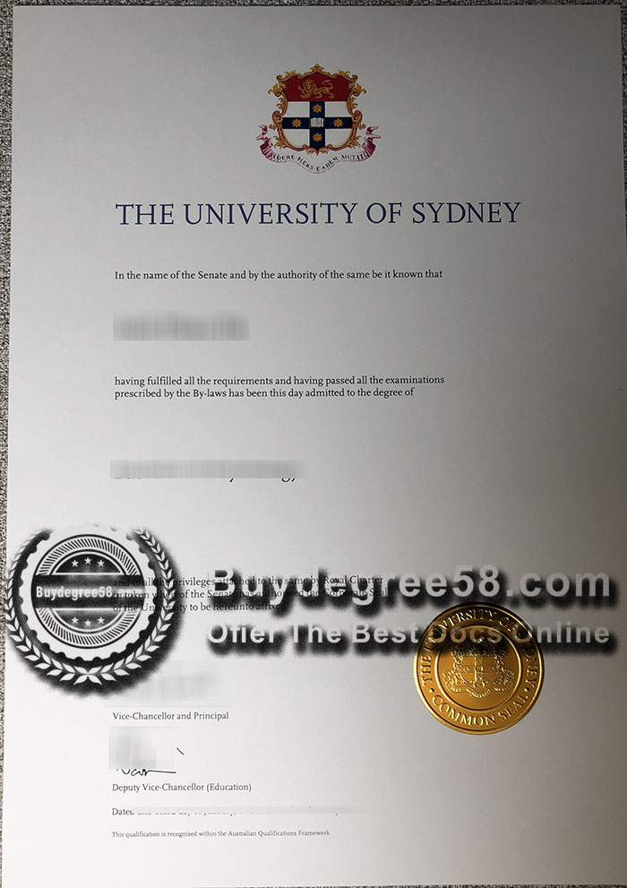 fake the universirty of sydney degree