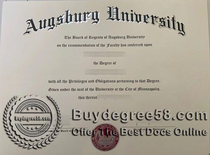 Augsburg degree