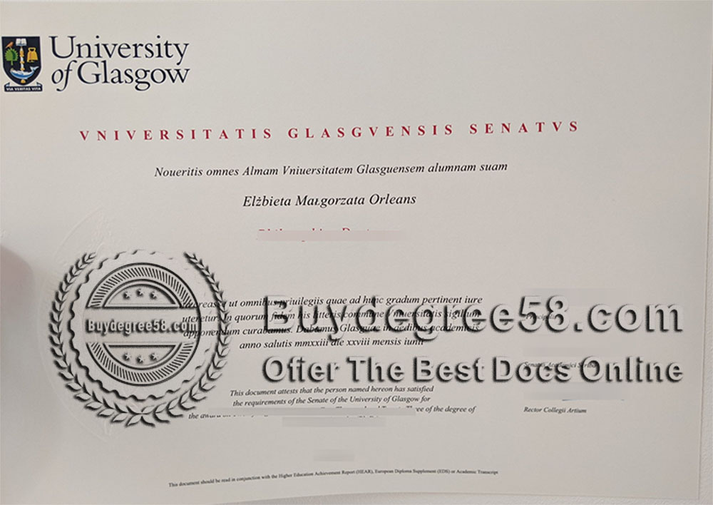Glasgow degree