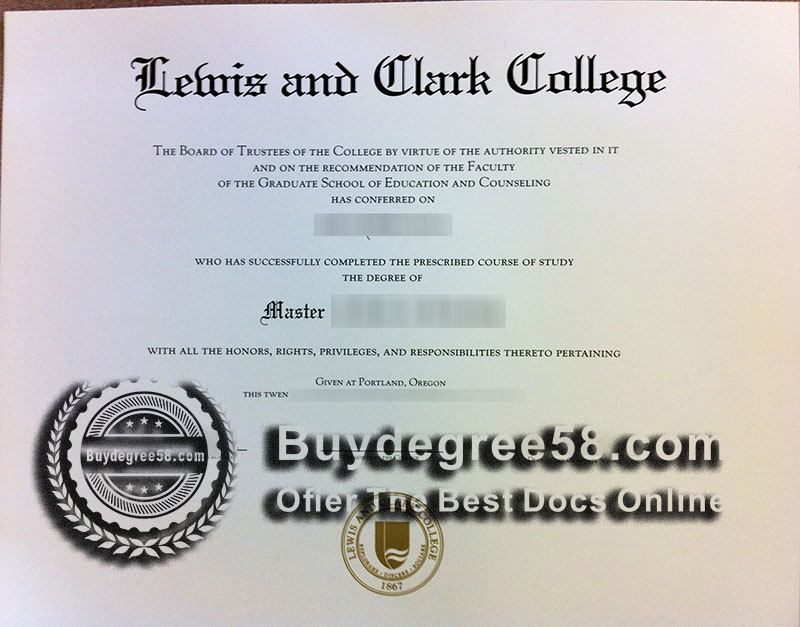 Lewis & Clark College degree