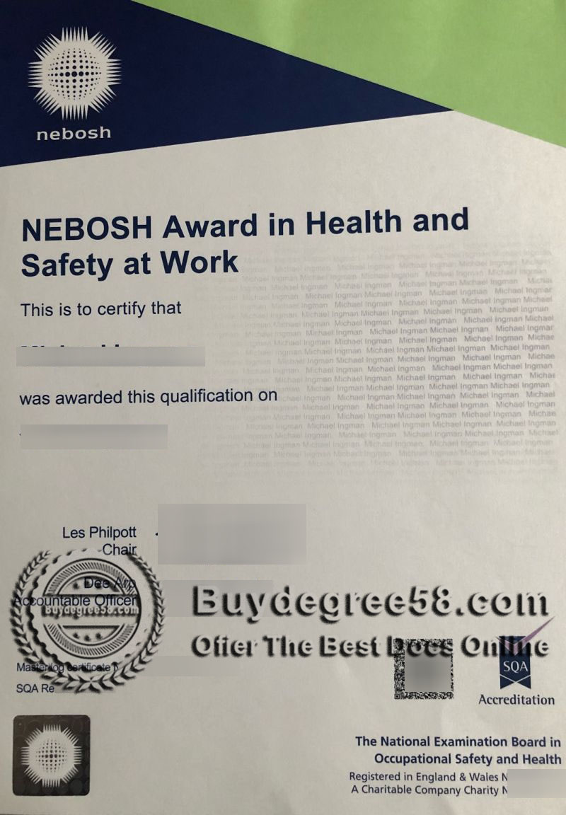 NEBOSH Award