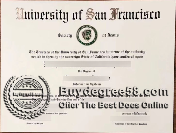University of San Francisco degree