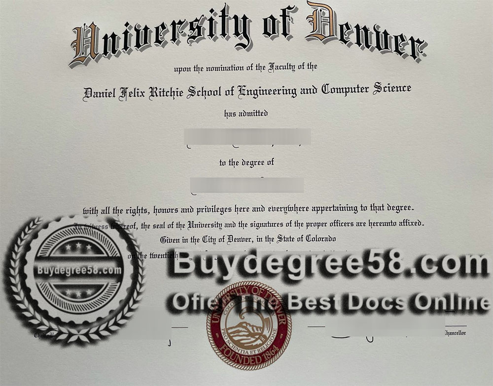 university of denver degree