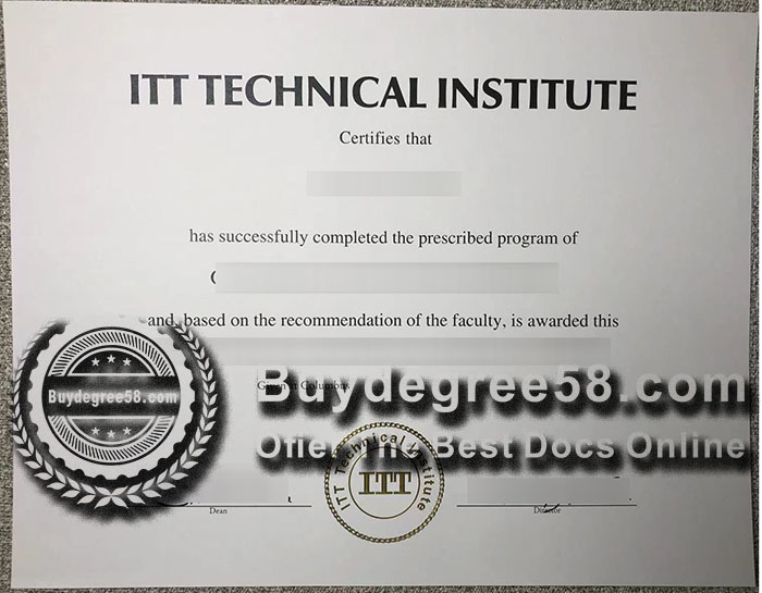 ITT Technical Institute Degree