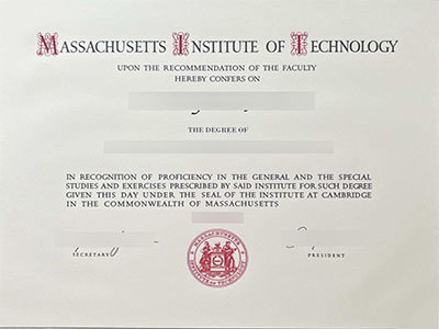 假麻省理工学院毕业证